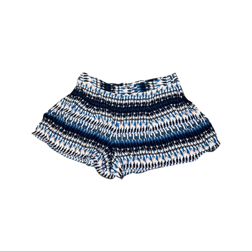 FOREVER 21 Size Small Contemporary Soft Shorts Salmon and Blue